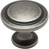 image:imageCosmas 5560WN Weathered Nickel Cabinet Knobs  Vintage Antiqued Round Knob 114 Inch Solid Zinc Kitchen Bathroom Drawer Hardware