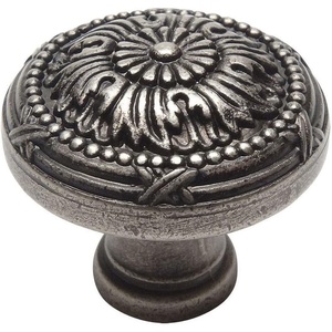 image:imageCosmas 9460WN Weathered Nickel Cabinet Hardware Round Knob  114 Diameter