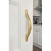 image:imageCosmas 8816BB Brushed Brass Cabinet Hardware Handle Pull  3 Inch 76mm Hole Centers