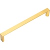 image:imageCosmas 10 Pack 3133192BB Brushed Brass Contemporary Cabinet Hardware Handle Pull  712 Inch 192mm Hole Centers