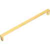 image:imageCosmas 10 Pack 3133224BB Brushed Brass Contemporary Cabinet Hardware Handle Pull  878 Inch 224mm Hole Centers