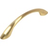 image:imageCosmas 10 Pack 4003BB Brushed Brass Modern Cabinet Hardware Arch Bow Handle Pull  334 Inch 96mm Hole Centers