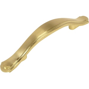 image:imageCosmas 8816BB Brushed Brass Cabinet Hardware Handle Pull  3 Inch 76mm Hole Centers
