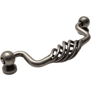 image:imageCosmas 999396WN Weathered Nickel Birdcage Cabinet Hardware Handle Pull  334 96mm Hole Centers