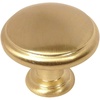 image:image10 Pack  Cosmas 5422BB Brushed Brass Cabinet Hardware Mushroom Knob