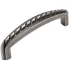image:image25 Pack  Cosmas 2283WN Weathered Nickel Rope Cabinet Hardware Handle Pull  3 Inch 76mm Hole Centers