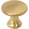 image:imageCosmas 10 Pack 4545BB Brushed Brass Cabinet Hardware Miniature Round Knob  78 Diameter