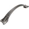 image:imageCosmas 10 Pack 9566WN Weathered Nickel Cabinet Hardware Ribbed Arch Handle Pull  334 Inch 96mm Hole Centers