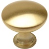 image:imageCosmas 25 Pack 5305BB Brushed Brass Traditional Round Solid Cabinet Hardware Knob  114 Diameter