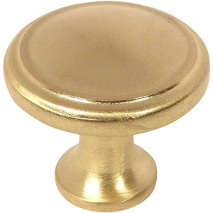 image:imageCosmas 5 Pack 5982BB Brushed Brass Cabinet Hardware Round Knob  118 Diameter