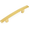 image:imageCosmas 5 Pack 23633BB Brushed Brass Subtle Arch Cabinet Hardware Handle Pull  3 Inch 76mm Hole Centers