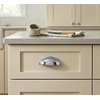 image:imageCosmas 25 Pack 783CH Polished Chrome Cabinet Hardware Bin Cup Drawer Handle Pull  3 Hole Centers