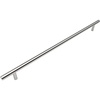 image:image10 Pack  Cosmas 404320CH Polished Chrome Solid Steel Construction 38 Inch Slim Line Euro Style Cabinet Hardware Bar Pull  1258 Inch 320mm Hole Centers