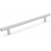 image:imageCosmas 10 Pack 305160CH Polished Chrome Cabinet Hardware Euro Style Bar Handle Pull  6516 160mm Hole Centers 81116 Overall Length