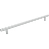 image:imageCosmas 10 Pack 305673CH Polished Chrome Euro Style Cabinet Hardware Bar Handle Pull  2612 673mm Hole Centers