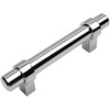 image:imageCosmas 5 Pack 16196CH Polished Chrome Contemporary Bar Cabinet Handle Pull  334 96mm Hole Centers