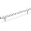 image:imageCosmas 5 Pack 305224CH Polished Chrome Cabinet Hardware Euro Style Bar Handle Pull  878 Inch 224mm Hole Centers 11316 Overall Length