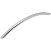 image:imageCosmas 5 Pack 801192CH Solid Steel Polished Chrome Arch Bow Cabinet Hardware Bar Handle Pull  712 192mm Hole Centers