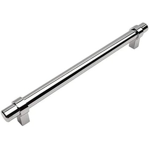 image:image5 Pack  Cosmas 161224CH Polished Chrome Contemporary Bar Cabinet Handle Pull  878 224mm Hole Centers