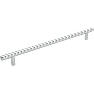 image:imageCosmas 10 Pack 305673CH Polished Chrome Euro Style Cabinet Hardware Bar Handle Pull  2612 673mm Hole Centers