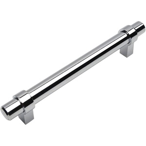 image:imageCosmas 161128CH Polished Chrome Contemporary Bar Cabinet Handle Pull  5 128mm Hole Centers