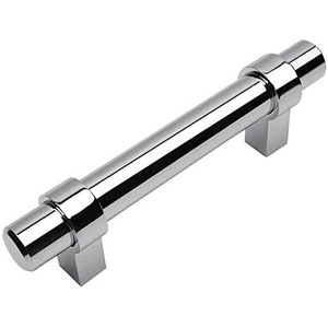 image:imageCosmas 25 Pack 16125CH Polished Chrome Contemporary Bar Cabinet Handle Pull  212 Hole Centers