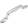 image:image10 Pack  Cosmas 4007CH Polished Chrome Cabinet Hardware Handle Pull  3 Inch 76mm Hole Centers