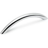 image:imageCosmas 2145CH Polished Chrome Cabinet Hardware Contemporary Arch Bow Handle Pull  4 Inch Hole Centers