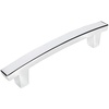 image:image25 Pack  Cosmas 5238CH Polished Chrome Contemporary Cabinet Hardware Handle Pull  4 Inch 102mm Hole Centers