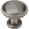 image:imageCosmas 10 Pack 4115AS Antique Silver RopeScroll Cabinet Hardware Knob  114 Inch Diameter