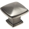 image:imageCosmas 10 Pack 4391AS Antique Silver Modern Cabinet Hardware Knob  114 Inch Square