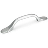 image:imageCosmas 10 Pack 9533CH Polished Chrome Cabinet Hardware Footed Handle Pull  3 Inch 76mm Hole Centers