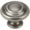 image:imageCosmas 5 Pack 9971AS Antique Silver Cabinet Hardware 3Ring Round Knob  114 Inch Diameter