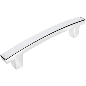 image:image25 Pack  Cosmas 5238CH Polished Chrome Contemporary Cabinet Hardware Handle Pull  4 Inch 102mm Hole Centers