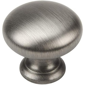 image:imageCosmas 10 Pack 4950AS Antique Silver Cabinet Hardware Round Mushroom Knob  114 Diameter