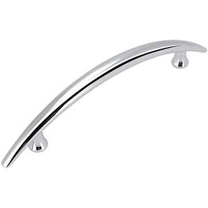image:imageCosmas 25 Pack 1832CH Polished Chrome Modern Cabinet Hardware Arch Bow Handle Pull  334 Inch 96mm Hole Centers