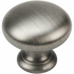 image:imageCosmas 25 Pack 4950AS Antique Silver Cabinet Hardware Round Mushroom Knob  114 Diameter