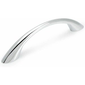 image:imageCosmas 4003CH Polished Chrome Modern Cabinet Hardware Arch Bow Handle Pull  334 Inch 96mm Hole Centers
