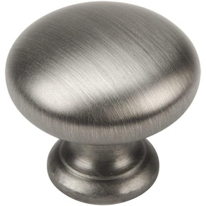 image:imageCosmas 5 Pack 4950AS Antique Silver Cabinet Hardware Round Mushroom Knob  114 Diameter