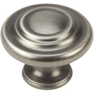 image:imageCosmas 5 Pack 9971AS Antique Silver Cabinet Hardware 3Ring Round Knob  114 Inch Diameter