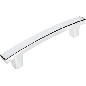 image:imageCosmas 5237CH Polished Chrome Contemporary Cabinet Hardware Handle Pull  334 Inch 96mm Hole Centers