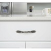 image:imageCosmas 25 Pack 9009AS Antique Silver Twist Cabinet Hardware Handle Pull  3 Inch 76mm Hole Centers