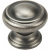 image:imageCosmas 10 Pack 3317AS Antique Silver Cabinet Hardware Round Knob  1316 Diameter