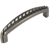 image:imageCosmas 2283AS Antique Silver Rope Cabinet Hardware Handle Pull  3 Inch 76mm Hole Centers