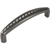 image:imageCosmas 22896AS Antique Silver Rope Cabinet Hardware Handle Pull  334 Inch 96mm Hole Centers