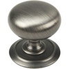 image:imageCosmas 25 Pack 6542AS Antique Silver Round Cabinet Hardware Knob with Backplate  114 Diameter