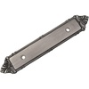 image:imageCosmas 25 Pack 9466AS Antique Silver Cabinet Hardware Handle Pull BackplateBack Plate  3 Inch 76mm Hole Centers