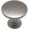 image:imageCosmas 4545AS Antique Silver Cabinet Hardware Miniature Round Knob  78 Diameter