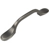 image:imageCosmas 5 Pack 9533AS Antique Silver Cabinet Hardware Footed Handle Pull  3 Inch 76mm Hole Centers