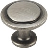 image:imageCosmas 5560AS Antique Silver Cabinet Hardware Round Knob  114 Diameter